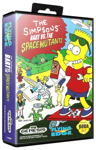 jeu Simpsons, The - Bart vs The Space Mutants